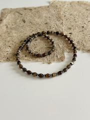 Agate and Hematite Necklace