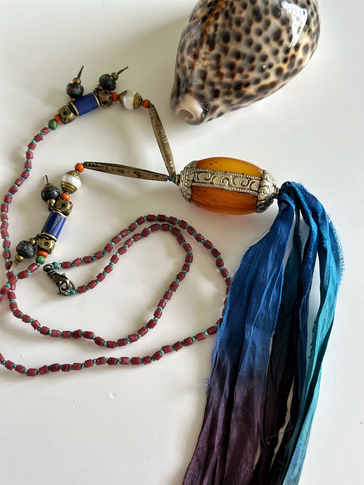 Ethnic Beaded Necklace