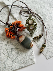 Flamboyan with Ocean Jasper