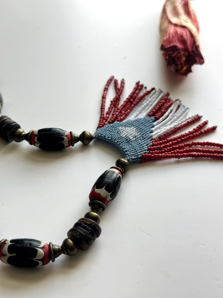 Bandera Artesanal Collar Taino