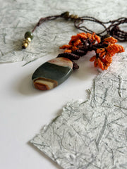 Flamboyan with Ocean Jasper