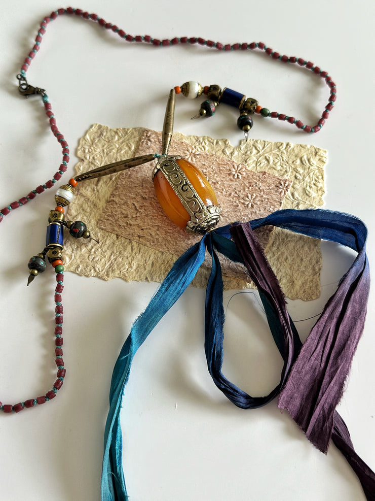 Ethnic Beaded Necklace