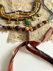 Ethnic Multi Layer Macrame Necklace