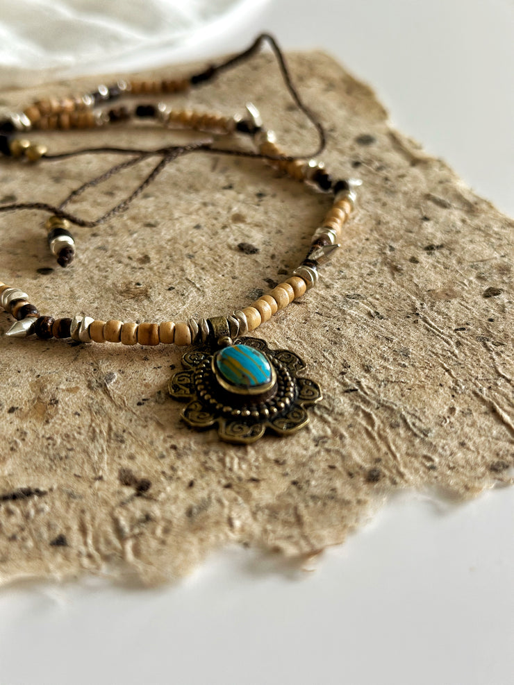 Ethnic Beaded Necklace