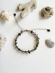 Moss Agate Anklet