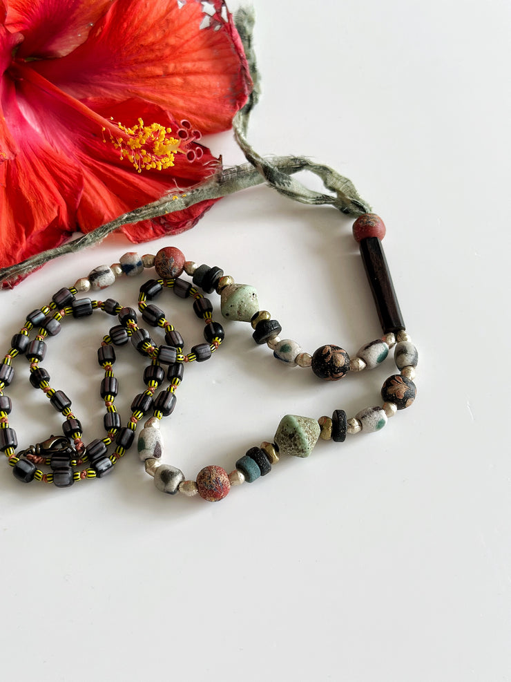 Ethnic Beaded Necklace