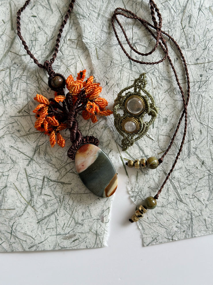 Flamboyan with Ocean Jasper