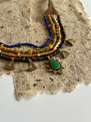 Ethnic Multi Layer Macrame Necklace
