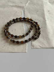 Silver and Agate Necklace