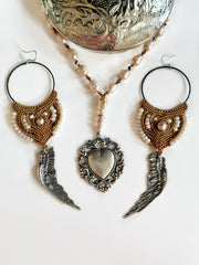 Angel Wing and Heart Set