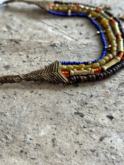 Ethnic Multi Layer Macrame Necklace