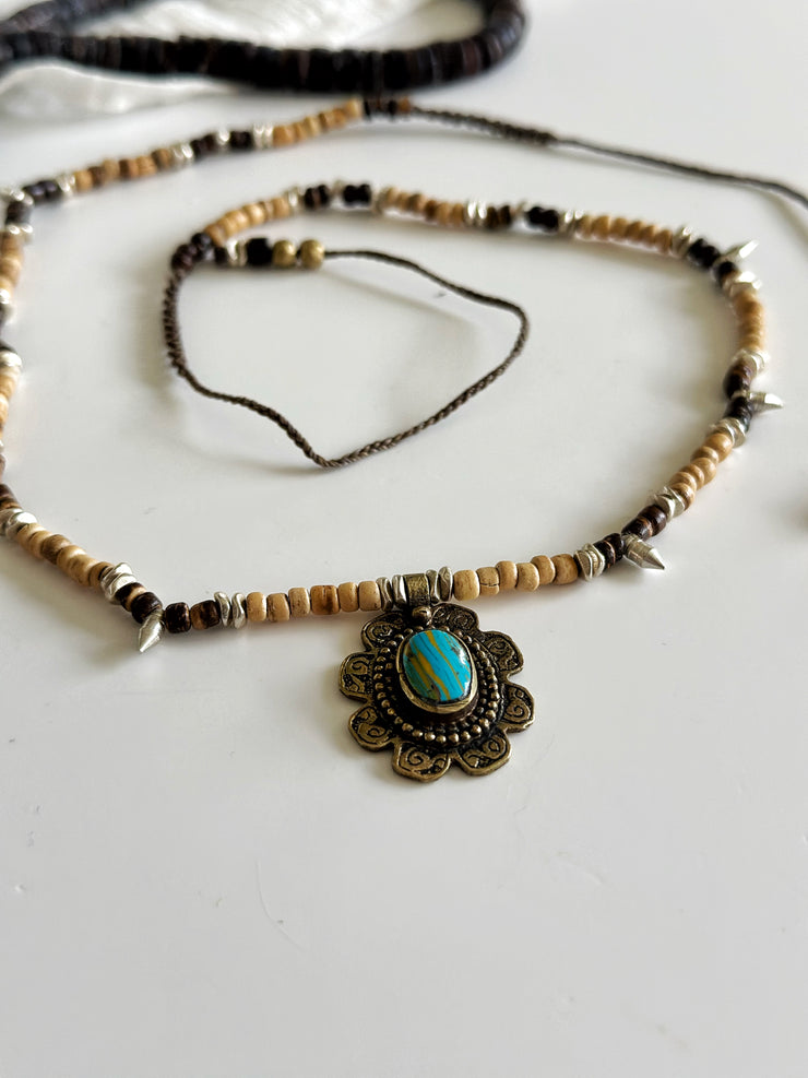 Ethnic Beaded Necklace