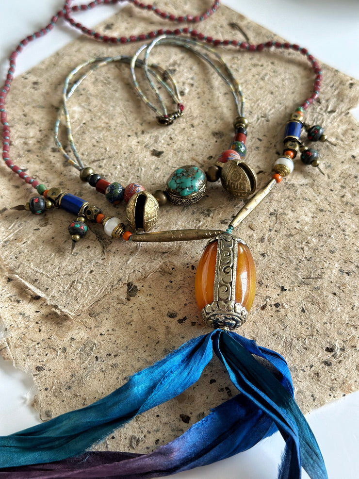 Ethnic Beaded Necklace