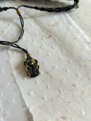 Medieval Gothic Macrame Cross Set