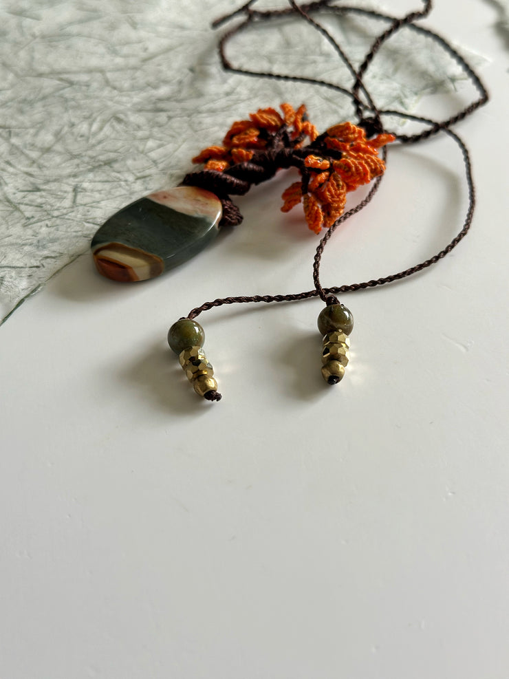 Flamboyan with Ocean Jasper