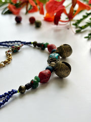 Ethnic Bell Turquoise Necklace