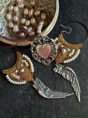 Angel Wing and Heart Set