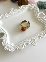 Raw Carnelian Ring