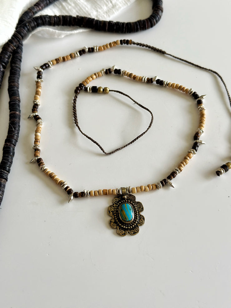 Ethnic Beaded Necklace