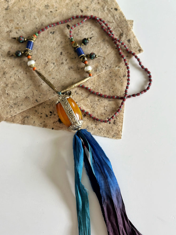 Ethnic Beaded Necklace