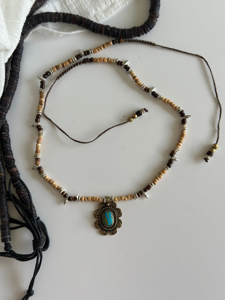 Ethnic Beaded Necklace