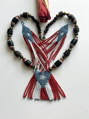 Bandera Artesanal Collar Taino