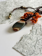 Flamboyan with Ocean Jasper