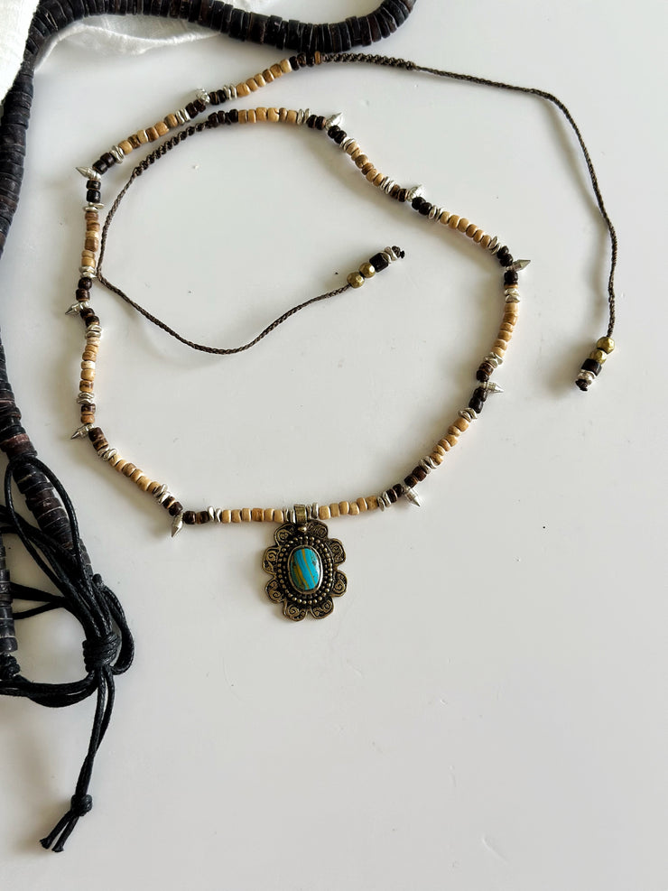 Ethnic Beaded Necklace