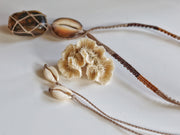 Tigers Eye Macrame Necklace