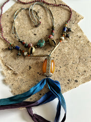 Ethnic Beaded Necklace