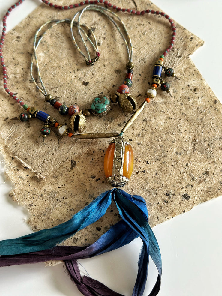 Ethnic Beaded Necklace