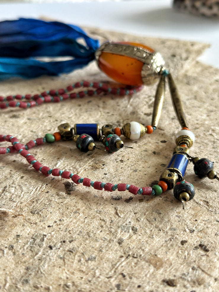 Ethnic Beaded Necklace