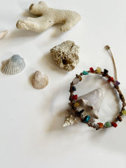 Multi Gemstone Anklet