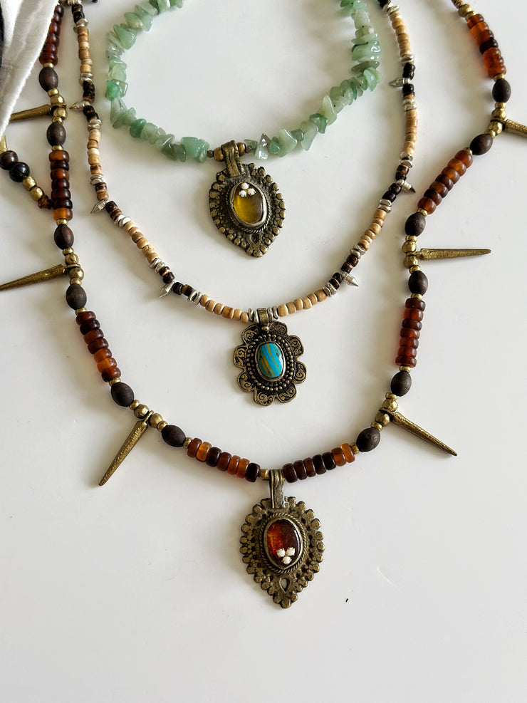 Ethnic Beaded Necklace