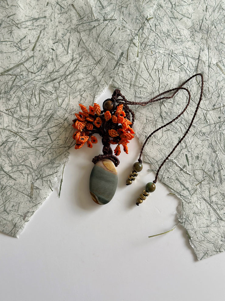 Flamboyan with Ocean Jasper