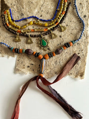 Ethnic Multi Layer Macrame Necklace