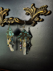 Celestial Patina Earrings