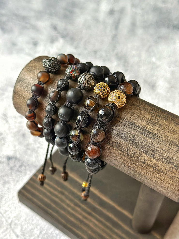 Agate Adjustable Bracelet