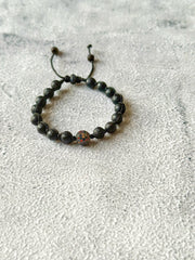 Agate Adjustable Bracelet