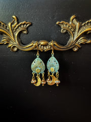 Celestial Patina Earrings