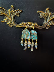 Celestial Patina Earrings