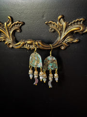 Celestial Patina Earrings