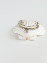 Charm Double Strand Cuff