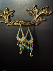 Celestial Patina Earrings