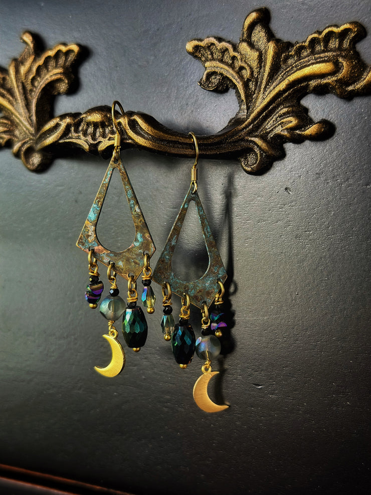 Celestial Patina Earrings