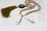 Abalone Peace Mala Necklace