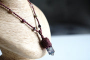 Fluorite Macrame Necklace