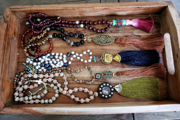 Agate Mala Necklace