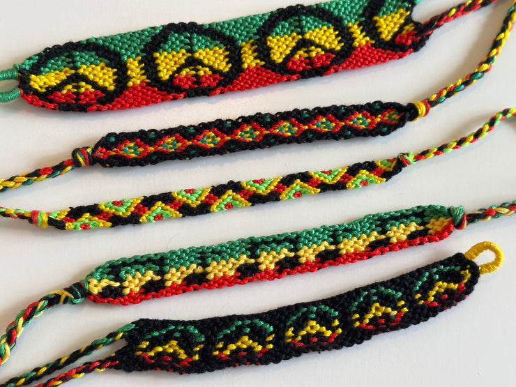 Peace Rasta Bracelet