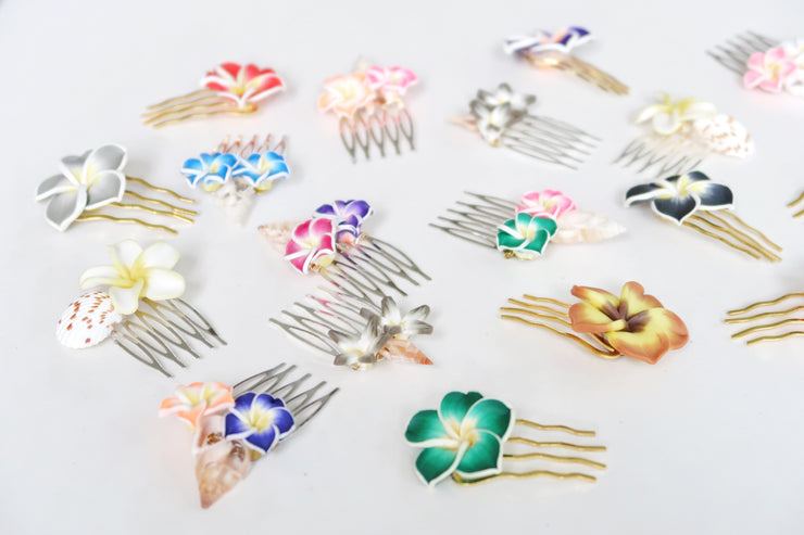 Tropical Flower Hair Pin